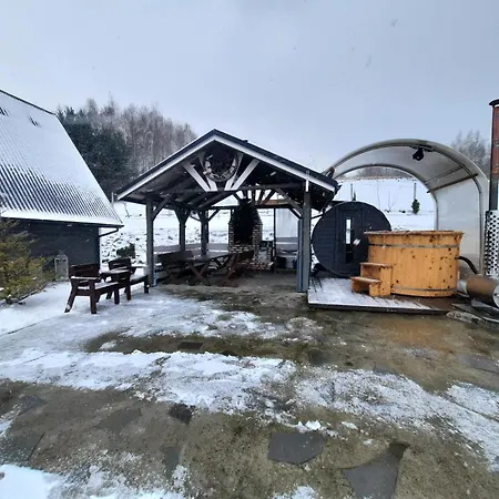 Domki- Limanowa, Z Balia I Sauna Holiday home *